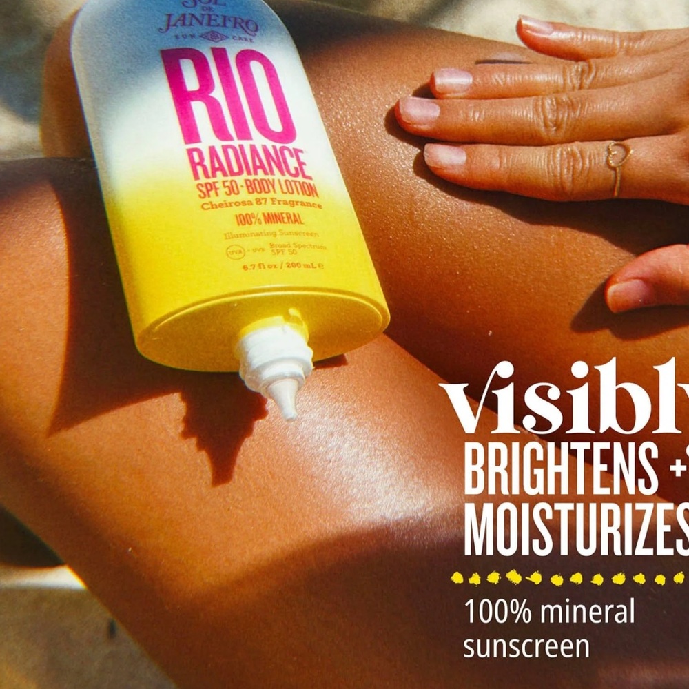 NEW
Rio Radiance™ SPF 50 Mineral Body Lotion Sunscreen with Niacinamide